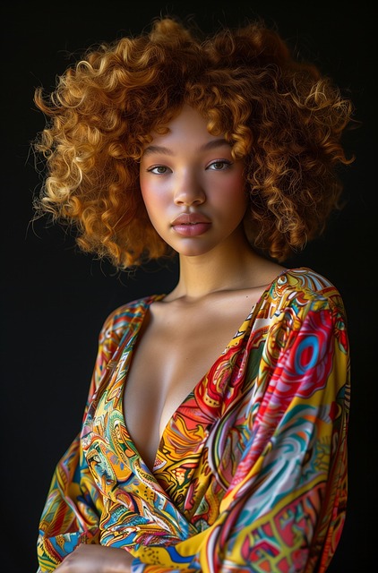 Free ai generated woman model illustration