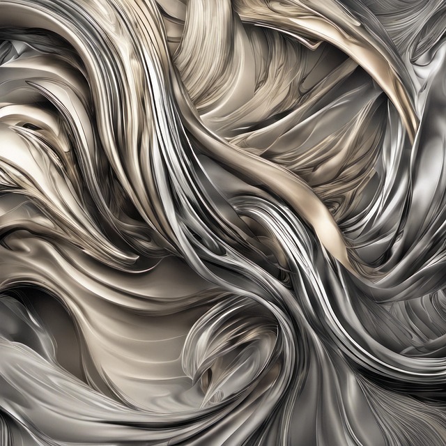 Free ai generated abstract fluid shapes illustration