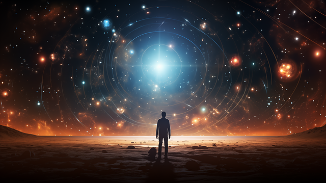 Free ai generated space stars illustration