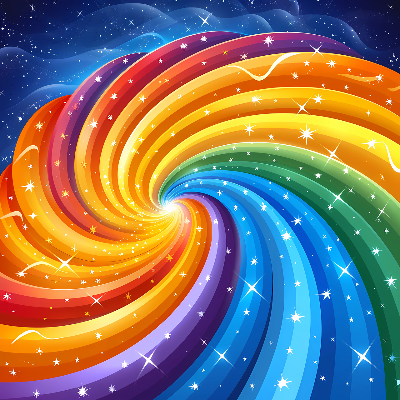 Download Ai Generated, Rainbow, Color. Royalty-Free Stock Illustration