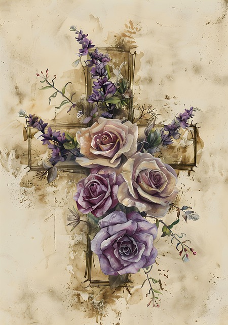 Free ai generated cross church illustration