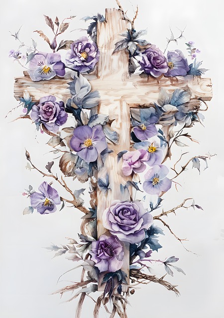 Download free HD stock image of Ai Generated Cross Free ai generated cross church illustration