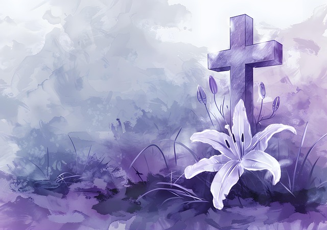 Free ai generated cross church illustration