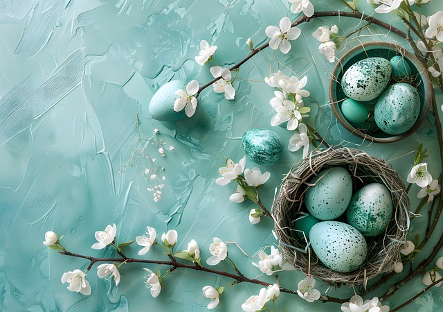 Free ai generated eggs easter eggs illustration