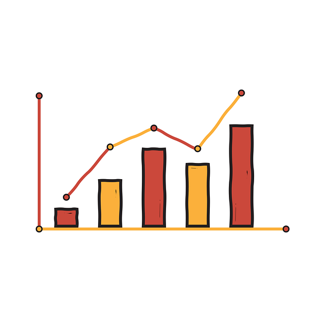 Free analysis chart graph vector