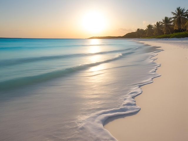 Ai Generado, Oceano, Mar, Playa, Ondas