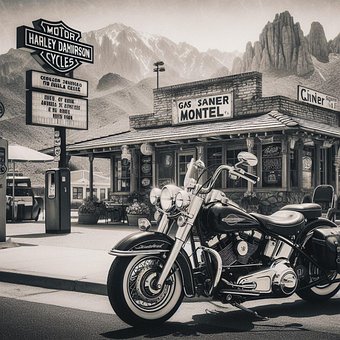 Ai Genereret, Motorcykel, Køretøj, Usa