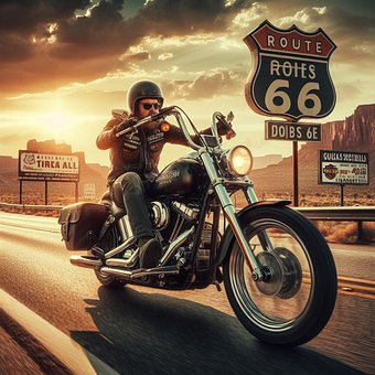 Motorcykel, Harley, Motor, Krom, Frihed