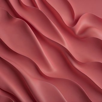Ai Generado, Ondas, Pliegues, Rosado