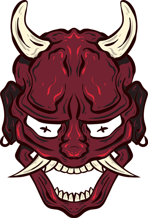 oni-desain-seni-vektor-gambar-vektor-gratis-di-pixabay