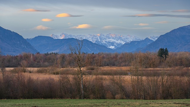 Free Mountains Sunrise photo and picture