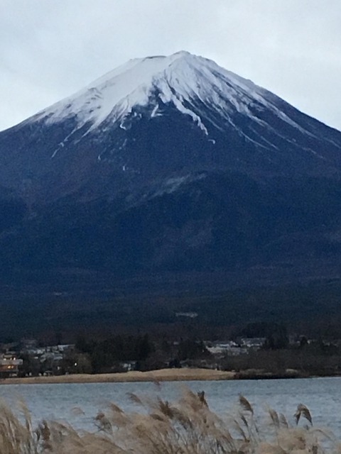 Mount Fuji, Lake Kawaguchi, Japan