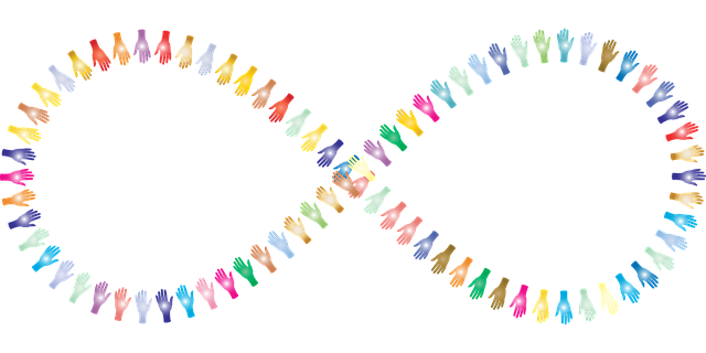 Free hand infinity infinite illustration