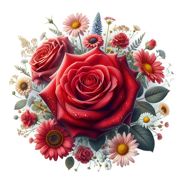 Ai Generiert, Blumen, Rosen