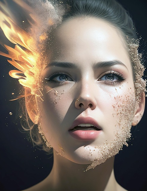 Download free HD stock image of Ai Generated Woman Free ai generated woman face illustration