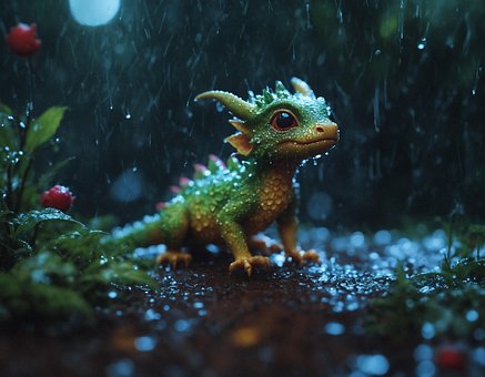 Ai Gerado, Dragão, Criatura, Mítico