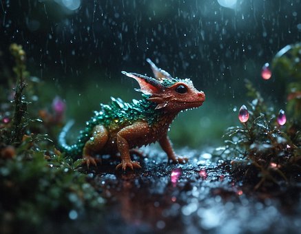 Ai Gerado, Dragão, Criatura, Mítico