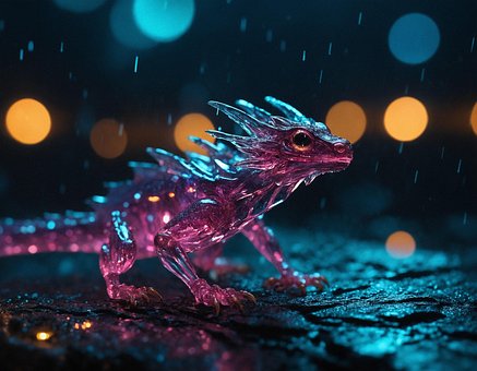 Ai Gerado, Dragão, Criatura, Mítico