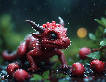 Ai Gerado, Dragão, Criatura, Mítico