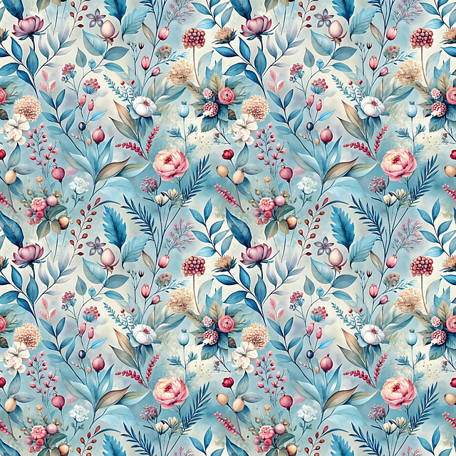 Free ai generated floral background illustration