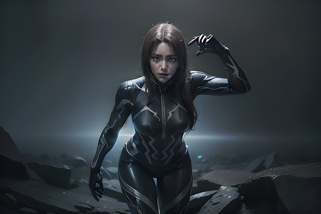 Free poison comic character illustration
