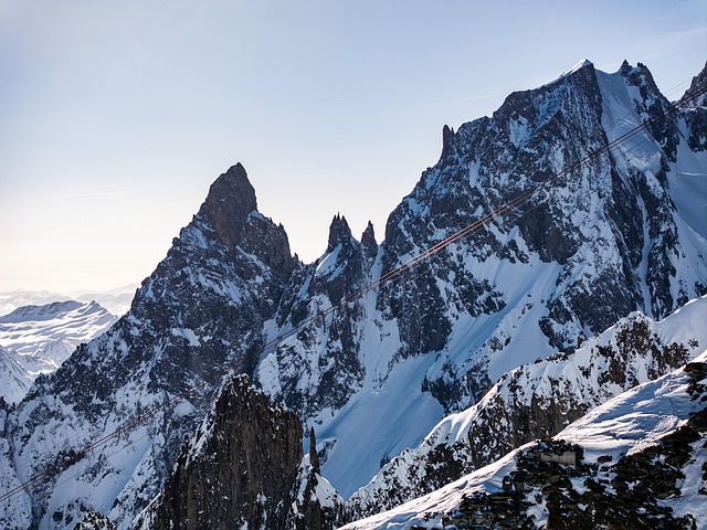 Courmayeur, Berg, Italien, Schnee, Berge
