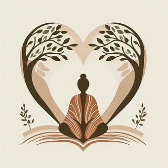 Free Ai Generated Meditation illustration and picture