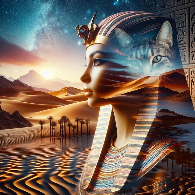 Ai Generiert, Frau, Ägypten, Pharao