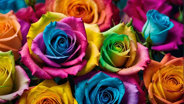 Free ai generated floral background flowers illustration