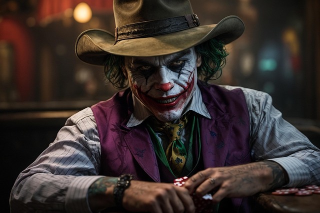 Download free HD stock image of Ai Generated Joker Free ai generated joker clown illustration