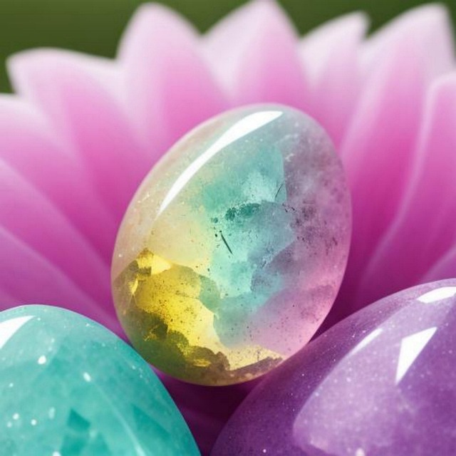 Free ai generated egg agate illustration
