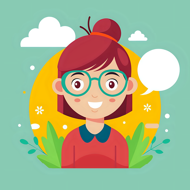 Free ai generated girl student illustration