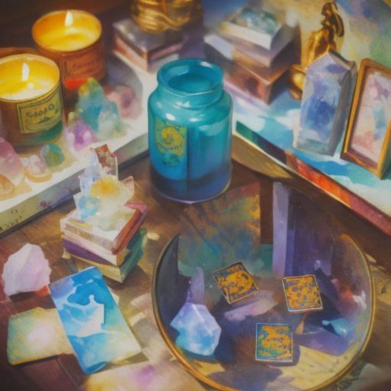 The Oracle Of The Crystals Of Ana – Divination Card Game & Lithotherapy Guide - View #2