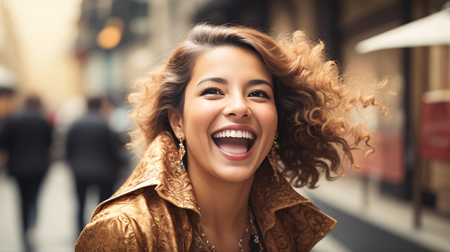 Free ai generated woman model illustration