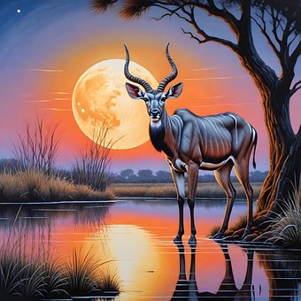 Free Kudu Nature illustration and picture