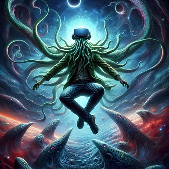 Ai Genereret, Robot, Cyborg, Virtuel
