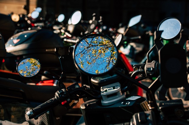 Free Scooter Mirrors photo and picture