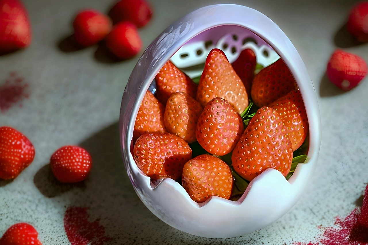 Strawberries - free online jigsaw puzzle photo