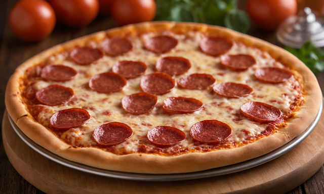 Ai Generado, Pepperoni, Pizza, Comida
