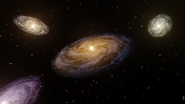 Galaxie, Prostor, Vesmír, Spirála