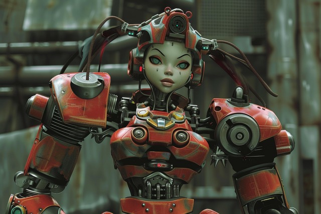 Ai Generiert, Cyborg, Roboter
