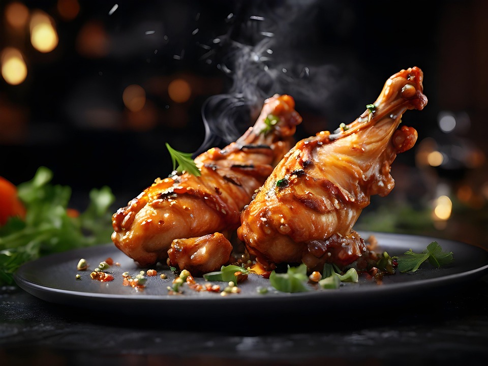 Download Ai Generated Chicken Barbecue Royalty Free Stock