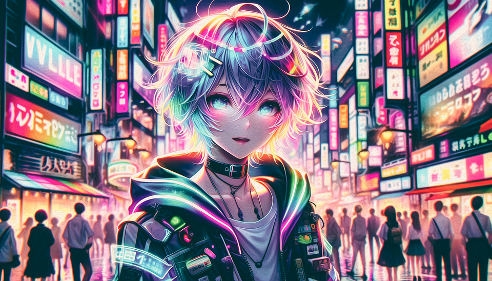 Download Ai Generated, Man, Anime. Royalty-Free Stock Illustration