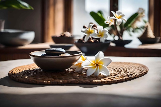 Free ai generated aromatherapy spa illustration