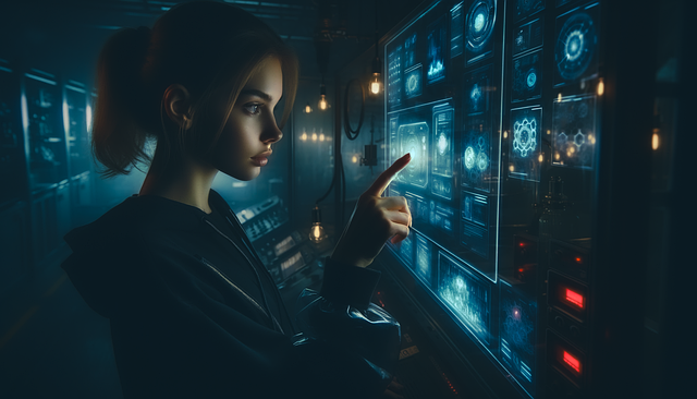 Download free HD stock image of Computer Technology Free computer technology future illustration