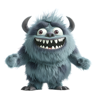 Ai Generiert, Monster, Karikatur
