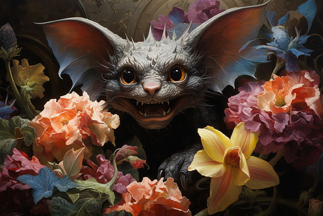 Download free HD stock image of Ai Generated Gargoyle Free ai generated gargoyle nature illustration