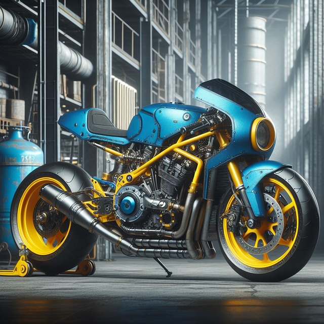 Free motorcycle biker sports illustration