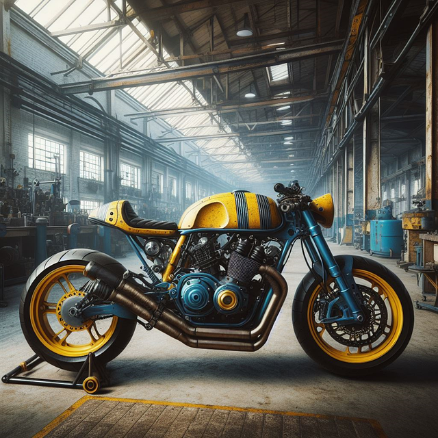 Free motorcycle biker sports illustration