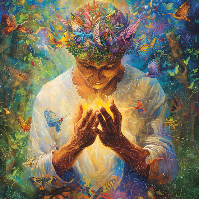 Free ai generated dreamlike magic illustration